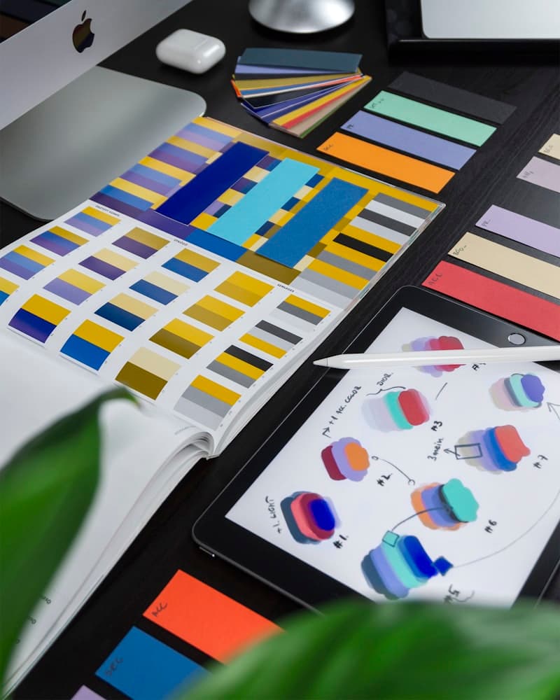 Brand identity project for a tech startup